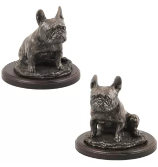 Bouledogue français III - statue de chien, figurine pour bureau, trophée pour exposition canine par la marque Art-Dog