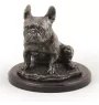 Bouledogue français III - statue de chien, figurine pour bureau, trophée pour exposition canine par la marque Art-Dog