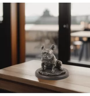 Bouledogue français III - statue de chien, figurine pour bureau, trophée pour exposition canine par la marque Art-Dog
