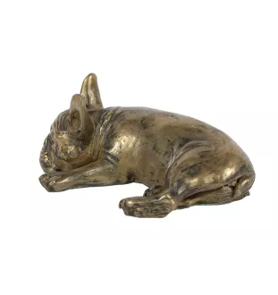 Bouledogue français V - statue de chien, figurine pour bureau, trophée pour exposition canine par la marque Art-Dog