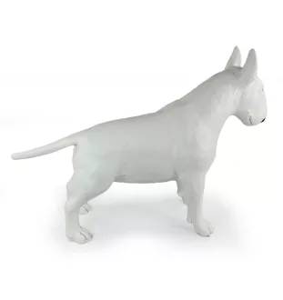 Bull Terrier, Bully I - Life-size dog statue, 1:1 scale figure, statue for the garden by Art-Dog