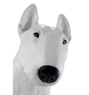 Bull Terrier, Bully I - Life-size dog statue, 1:1 scale figure, statue for the garden by Art-Dog