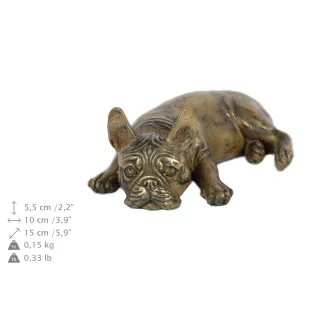 Französische Bulldogge V - Hundestatue, Figur für Büro, Trophäe für Hundeausstellung von Art-Dog brand