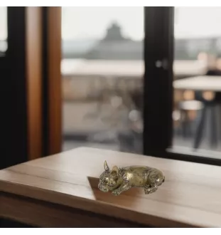 Bouledogue français V - statue de chien, figurine pour bureau, trophée pour exposition canine par la marque Art-Dog