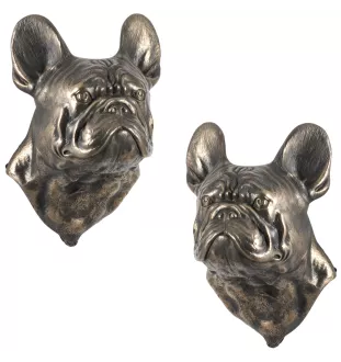 Französische Bulldogge - Hundestatue, hängende Büste, einzigartige Dekoration für Hundeliebhaber der Marke Art-Dog