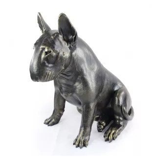 Bull Terrier, Bully II - Life-size dog statue, 1:1 scale figure, statue for the garden by Art-Dog