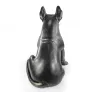 Bull Terrier II - Statue de chien à l'échelle 1:1, statue pour le jardin par Art-Dog