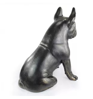 Bull Terrier, Bully II - Life-size dog statue, 1:1 scale figure, statue for the garden by Art-Dog
