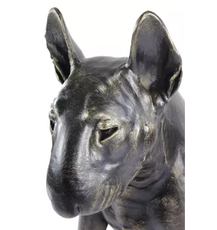Bull Terrier II - Statue de chien à l'échelle 1:1, statue pour le jardin par Art-Dog