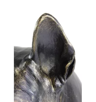 Bull Terrier II - Statue de chien à l'échelle 1:1, statue pour le jardin par Art-Dog