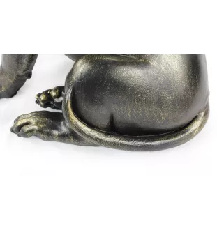 Bull Terrier, Bullterrier II - Lebensgroße Hundestatue, Figur im Maßstab 1:1, Statue für den Garten von Art-Dog