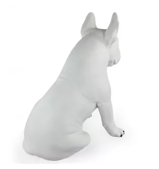 Bull Terrier, Bully III - Life-size dog statue, 1:1 scale figure, statue for the garden by Art-Dog