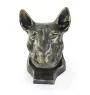Bull Terrier - buste de chien, grande tête de chien pour le jardin, décoration de salon unique par la marque Art-Dog