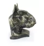 Bull Terrier - urne pour cendres de chien, buste de chien, grande tête de chien pour le jardin par Art-Dog