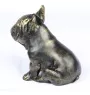 Französische Bulldogge I - Hundestatue, sitzender Hund für den Schreibtisch, Dekoration für das Wohnzimmer eines Hundeliebhabers von Art-Dog