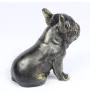 Französische Bulldogge I - Hundestatue, sitzender Hund für den Schreibtisch, Dekoration für das Wohnzimmer eines Hundeliebhabers von Art-Dog