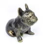Bouledogue français I - statue de chien, chien assis pour bureau, décoration pour le salon d'un amoureux des chiens par Art-Dog