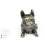 Französische Bulldogge I - Hundestatue, sitzender Hund für den Schreibtisch, Dekoration für das Wohnzimmer eines Hundeliebhabers von Art-Dog