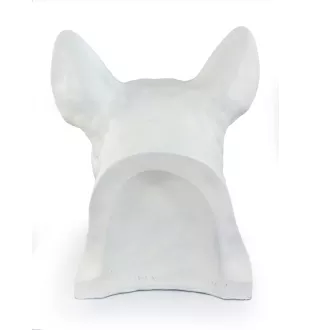 Bull Terrier, Bully I - urn for dog ashes, dog bust, large dog head for garden by Art-Dog