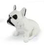 Französische Bulldogge II - Hundestatue, sitzender Hund für den Schreibtisch, Dekoration für das Wohnzimmer eines Hundeliebhabers von Art-Dog
