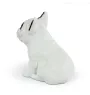 Bouledogue français II - statue de chien, chien assis pour bureau, décoration pour le salon d'un amoureux des chiens par Art-Dog