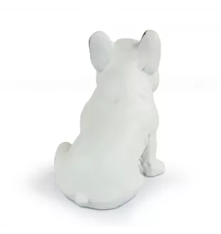 French Bulldog, Frenchie II - dog statue, sitting dog for desk, decoration for the living room of a dog lover by Art-Dog