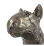 Bull Terrier, Bullterrier - Hundebüste, große Statue, Hundekopf auf Steinsockel, Dekoration für Büro von Art-Dog Marke