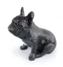Französische Bulldogge III - Hundestatue, sitzender Hund für den Schreibtisch, Dekoration für das Wohnzimmer eines Hundeliebhabers von Art-Dog