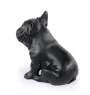 Französische Bulldogge III - Hundestatue, sitzender Hund für den Schreibtisch, Dekoration für das Wohnzimmer eines Hundeliebhabers von Art-Dog