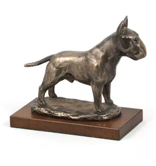Bull Terrier, Bully I - dog statue, figurine for office, trophy for dog show by Art-Dog brand