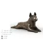 Bull Terrier, Bully II - dog statue, figurine for office, trophy for dog show by Art-Dog brand