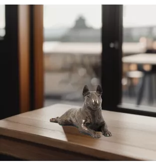 Bull Terrier, Bully II - dog statue, figurine for office, trophy for dog show by Art-Dog brand