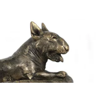 Bull Terrier, Bully III - dog statue, figurine for office, trophy for dog show by Art-Dog brand