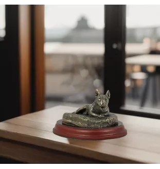 Bull Terrier, Bullterrier III - Hundestatue, Figur für Büro, Trophäe für Hundeausstellung von Art-Dog brand