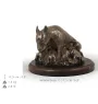 Bull Terrier, Bully IV - dog statue, figurine for office, trophy for dog show by Art-Dog brand