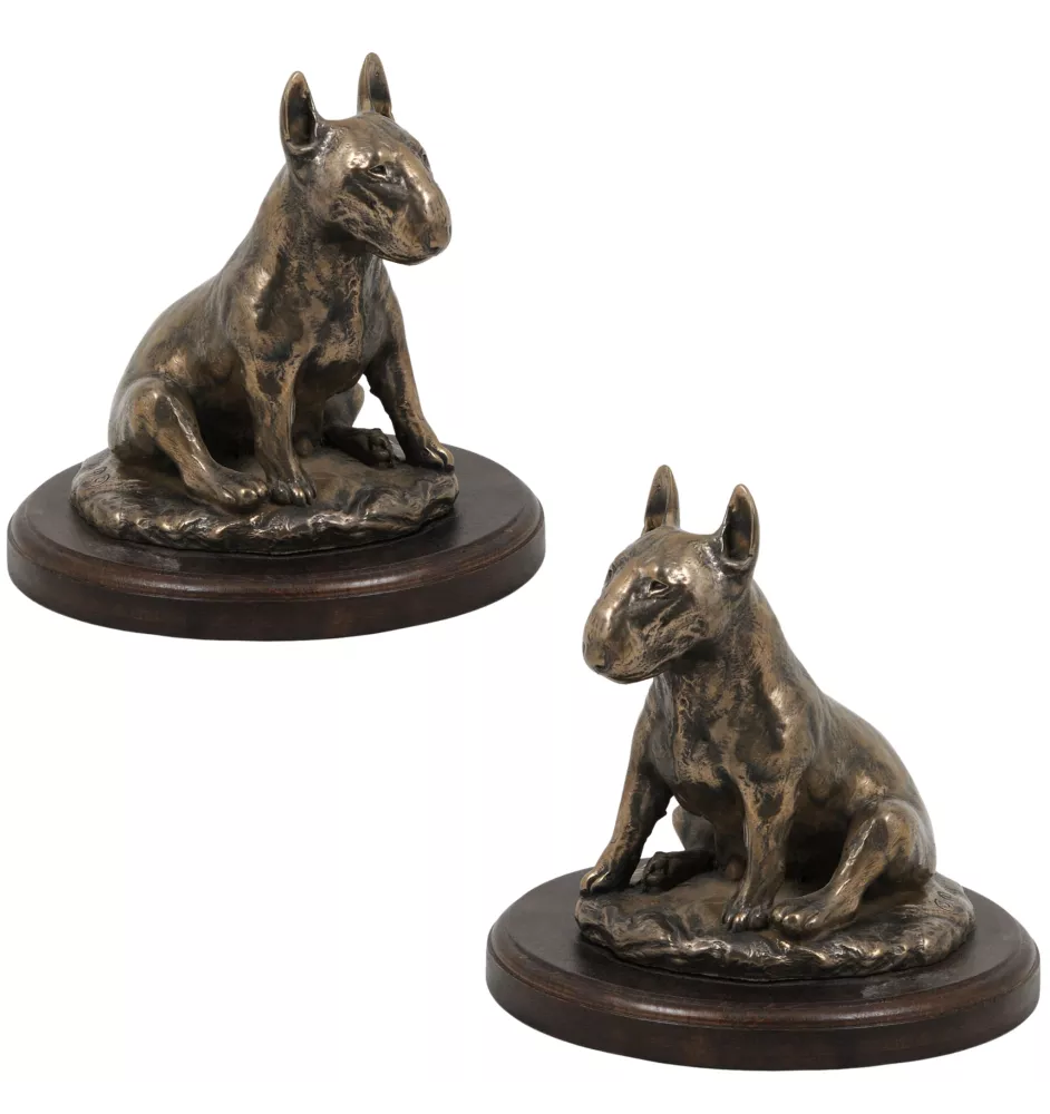 Bull Terrier V - statue de chien, figurine pour bureau, trophée pour exposition canine par la marque Art-Dog