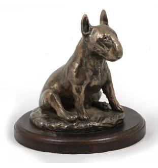 Bull Terrier V - statue de chien, figurine pour bureau, trophée pour exposition canine par la marque Art-Dog