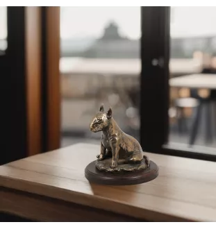 Bull Terrier V - statue de chien, figurine pour bureau, trophée pour exposition canine par la marque Art-Dog
