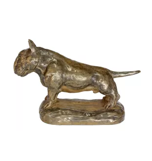 Bull Terrier VI - statue de chien, figurine pour bureau, trophée pour exposition canine par la marque Art-Dog