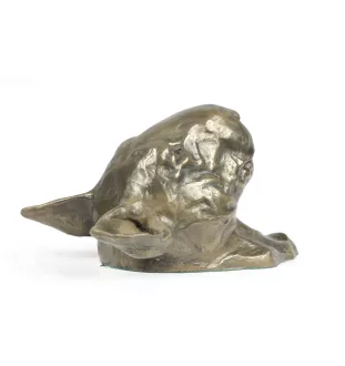 Bull Terrier, Bully I - Dog statue, hanging bust, unique decoration for dog lover by Art-Dog brand