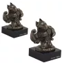 Bull Terrier, Bully V - Dog statue, bust on stone base, sculpture, trophy for dog show by Art-Dog brand