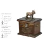 Bouledogue français - urne pour les cendres de chien, urne avec une statuette, urne personnalisée pour les cendres de chien de la marque Art-Dog