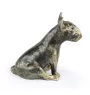Bull Terrier I - statue de chien, chien assis pour bureau, décoration pour le salon d'un amoureux des chiens par Art-Dog