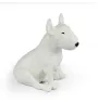 Bull Terrier II - statue de chien, chien assis pour bureau, décoration pour le salon d'un amoureux des chiens par Art-Dog