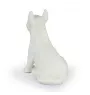 Bull Terrier II - statue de chien, chien assis pour bureau, décoration pour le salon d'un amoureux des chiens par Art-Dog