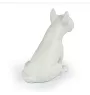 Bull Terrier II - statue de chien, chien assis pour bureau, décoration pour le salon d'un amoureux des chiens par Art-Dog