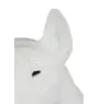 Bull Terrier II - statue de chien, chien assis pour bureau, décoration pour le salon d'un amoureux des chiens par Art-Dog