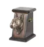 Bulterier urna drewniana z psem Art-Dog