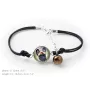 French Bulldog, Frenchie - bracelet with your photo handmade, unique jewelry from the Art-Dog brand