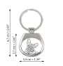 French Bulldog, Frenchie - keychain with a dog, keychain with a print, personalized pendant from the Art-Dog brand